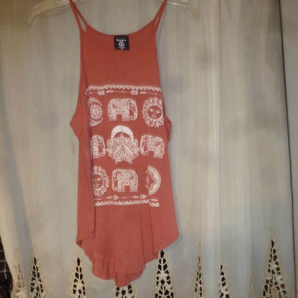 Summer Hippie chick USA tank Sz M